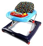 Bebemio Musical Play Mates Baby Walker w/ Adjustable Height, Lights, Sounds (Blue) by Bebemio