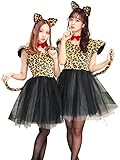Party City プティ コスプレ プティレオパード レディース ブラウン