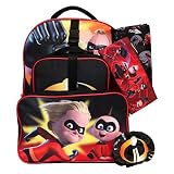 Disney Pixar Incredibles 2 Backpack 7-Piece School Set