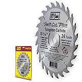 IVY Classic 36110 Swift Cut Plus 8-1/4-Inch 24 Tooth Carbide Circular Saw Blade with 5/8-Inch Diamon