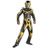 Hasbro Transformers Age of Extinction Movie Bumblebee Classic Muscle Boys Costume, Medium/7-8