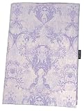 CAMEL PALMS 日本製 綿100％ 肌掛布団用カバー シングル 140×190cm 着脱簡単テープ付スナップ ボタニカルペイズリー柄 ブルー