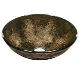 VIGO VG07604 Sintra Glass Vessel Bathroom Sink by Vigo Industries [並行輸入品]