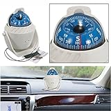 led light sea car vehicle boat compass electronic digital