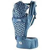 POGNAE ORGA ポグネー オルガ ヒップシートキャリア 抱っこひも ウエストキャリー /PG-HIPSEAT-ORGA one size ブルーベリー(BLUEBERRY)