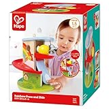 Hape(ハペ) 虹のくるりんボール 21×21×24cm 3才以上 木製 おままごと おもちゃ E8554