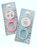 Jordache Infant Rattle Toy with Easyグリップ – のセット2 – ピンク&グリーン