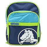 [クロックス] crocs リュックサック 女の子 男の子 子供 アウトドア 通学 通園 ジュニア おしゃれ かわいい 遠足 旅行 軽量 軽い 4L0.ネイビー/サーフ