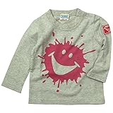 《H28秋冬物》 CHANNEL(チャンネル) 天竺ニコチャン長袖Tシャツ 130cm/杢グレー NO.CN-6405