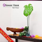 MANJA GCT-0176 バリ雑貨 バリガラス フラワーベース 43cm (スリム) 花瓶 GCT-0176【花瓶 陶器 花器 ガーデニング ベース アジアン雑貨 】