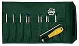 Wiha 26985 System 4 ESD Safe Drive-Loc Slotted 1.5-4.0 and Phillips 000-1 and Torx T1-T15, Interchan