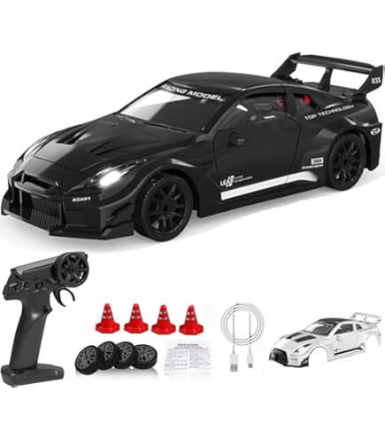 Amazon.co.jp: KAIMIO 1:43 スケール ミニ rc ドリフト車ジャイロ完全