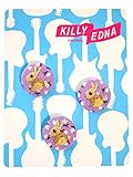 KILLYEDNA(キリィエドナ) 刺繍くるみボタン キリーズマーブル 3個セット20mm 野うさぎ