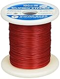 サンハヤト ジュンフロン(R)ETFE電線 AWG30-100m:赤