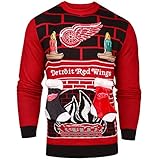 NHL Detroit Red WingsユニセックスNHL Ugly 3dセーター、ラージ