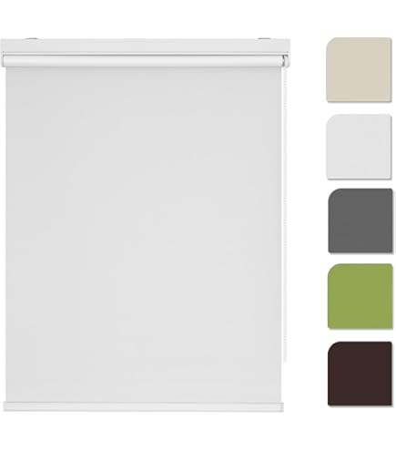 ニトリ 麻入りロールスクリーン2本(90X220) ニトリのロールスクリーン