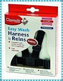 CLIPPASAFE PREMIUM EASY WASH NAVY HARNESS & REINS by Clippasafe