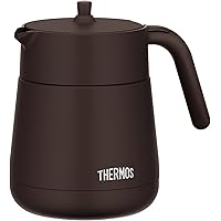 サーモス 真空断熱ティーポット ストレーナー付き 700ml ブラウン TTE-700 BW