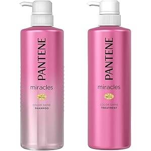 【セット買い】 パンテーンミラクルズ カラーシャイン ポンプ (シャンプー + トリートメント)