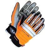 Bob Dale 20-9-10685-L Spandex Eva Glove with Padded Back, TPU Palm Patch C-40 Waterproof, Large, Ora