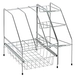 フライパン＆ボトルラック 引出し付き