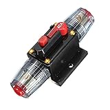 ランフィー DC 12 v 車ステレオオーディオサーキットブレーカインラインヒューズ 40AMP 40a