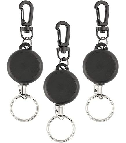 Amazon.co.jp: リールキーホルダー 強力 ハンドメイド 金具