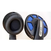 Headset Repair Parts for Sennheiser HD415 HD435 HD455 HD465 HD475 HD485  Headphones Earmuffs Ear Pad(Black) (Earpads) : Amazon.com.au: Electronics