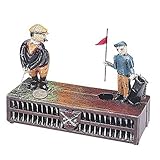 Bits and Pieces – ゴルフcast-iron Mechanical Bank – Novelty個人Coin Bank forゴルファーとコレクター