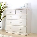 【ホワイトカントリー】 日本製 幅90cm 4段 チェスト ローラ LORA ホワイト ローチェスト タンス インテリア 完成品 AYU-3-191