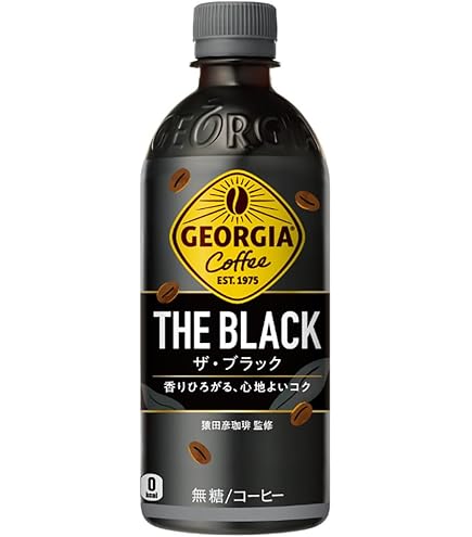 Amazon.co.jp: コカ・コーラ ジョージア ブラック 500mlPET : 食品
