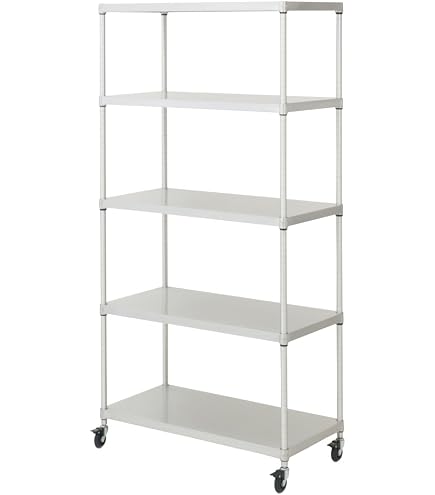 Amazon｜ルミナス プレミアム ソリッドシェルフ スチールラック メタル