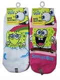 3ペアAssortedスポンジボブソックス(サイズ6 – 8 ) – Girls Socks