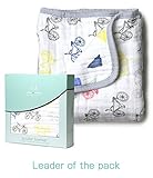 エイデンアンドアネイ ミニブランケット 厚手 おくるみ ドリームブランケット 出産祝い ガーゼケット 【並行輸入品】 Leader of pack