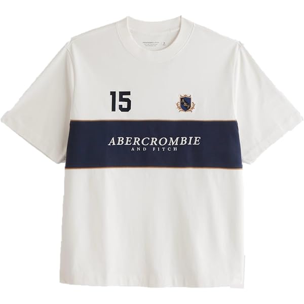 Amazon | [Abercrombie & Fitch] アバクロ プレミアム半袖ヘンリーT