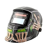 Tiptiper 研削溶接機マスク、自動研削磨き機能付ソーラー溶接ヘルメットマスク