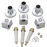 BrassCraft SK0187 Trend Series Tub and Shower 3 Handle Faucet Rebuild Kit for Kohler Faucets, Chrome