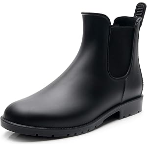 [Tomorrow's star] レインシューズ レディース レインブーツ 雨靴 サイドゴア 晴雨兼用