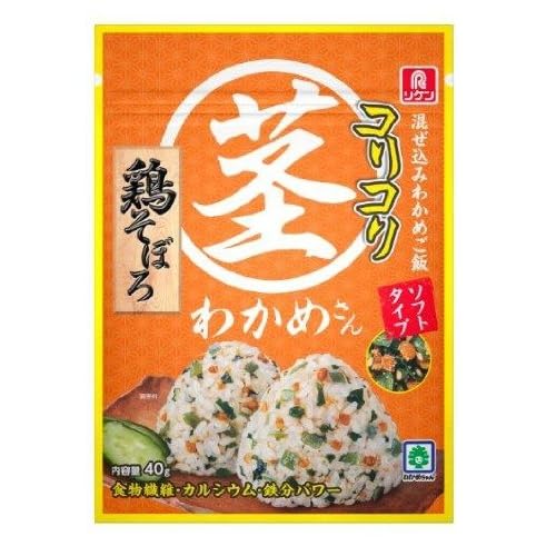 理研 コリコリ茎わかめさん 鶏そぼろ