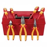 Wiha 32899 7-Piece Proturn Insulated Pliers and Screwdriver Set in Case by Wiha