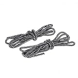 BESTOMZ パラコード テントロープ キャンプ サバイバル アウトドア用 プロフェッショナル 屋外安全ロープガーデン 吊り固定アタッシュ 2個