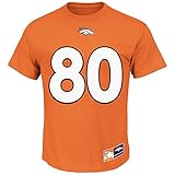 Julius Thomas Denver Broncos NFLメンズeligible Receiver II Player Tシャツ – オレンジ# 80 S