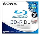 SONY 日本製 データ用BD-R 追記型 片面2層50GB 6倍速 プリンタブル 単品 BNR2DBPJ6