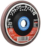 TRUSCO ソフトパワーディスクα 非金属用 5個入 400#