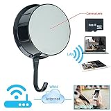 WISEUP 8GB 1920x1080P HD WiFi Network Hidden Camera Hook Motion Activated Video Recorder Support iPh