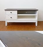 アンティーク風合い　テレビボード限定数のみ◆ホワイト　幅90