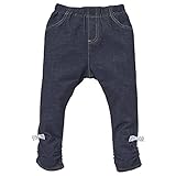 西松屋 デニットパンツ（裾リボンシャーリング） 【80cm・90cm・95cm】　95