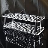 レザークラフト 模型 工作 工具 ツール 収納 スタンド アクリル製 工具立て ポンチ 刻印 ドリル ビット パーツ ドライバーなど