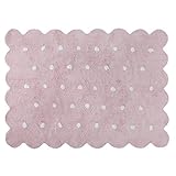 Lorena Canals Galleta Washable Rug (Pink) by Lorena Canals
