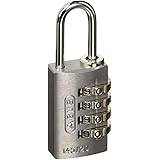 アバス社 ABUS ナンバー可変式4段ダイヤル南京錠 145-4d 20 SI 145-4D20SI 南京錠